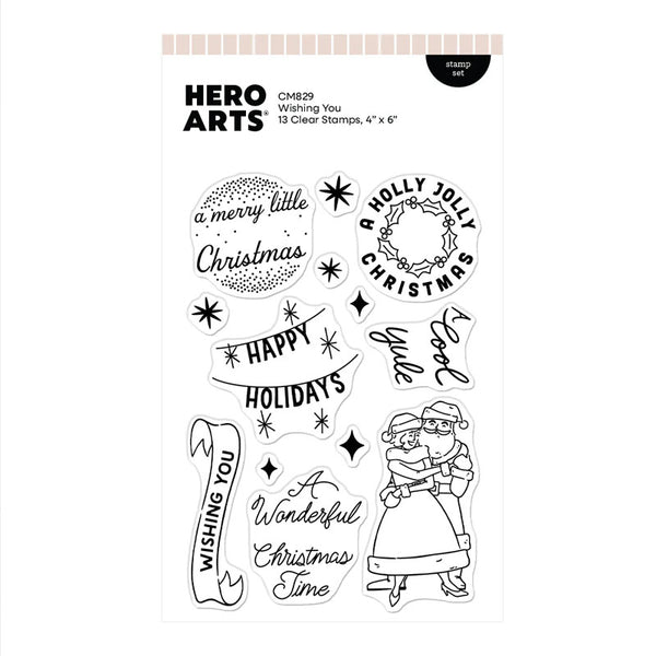Hero Arts Clear Stamps Wishing You