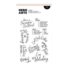 Hero Arts Clear Stamps Swingin' Christmas