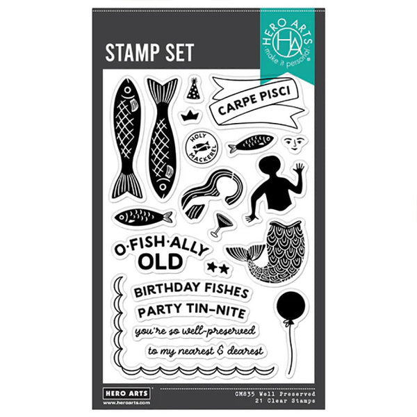 Hero Arts Clear Stamps Well Preserved