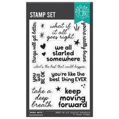 Hero Arts Clear Stamps We All Started Somewhere