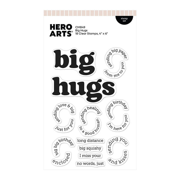 Hero Arts Clear Stamps Big Hugs