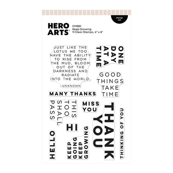 Hero Arts Clear Stamps Arts Keep
