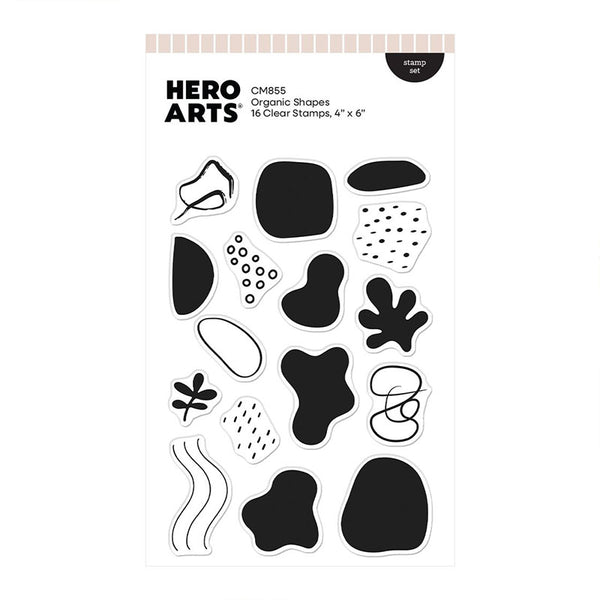 Hero Arts Clear Stamps Orangic Shapes
