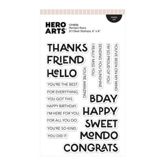 Hero Arts Clear Stamps Perfect Pairs