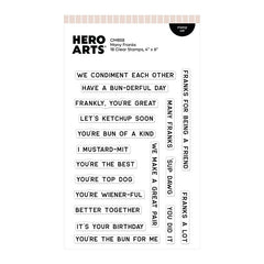 Hero Arts Clear Stamps Many Franks