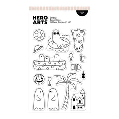 Hero Arts Clear Stamps Beach Boos