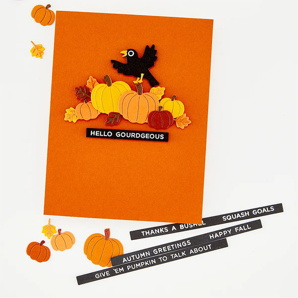Hero Arts Clear Stamps Autumn Greetings