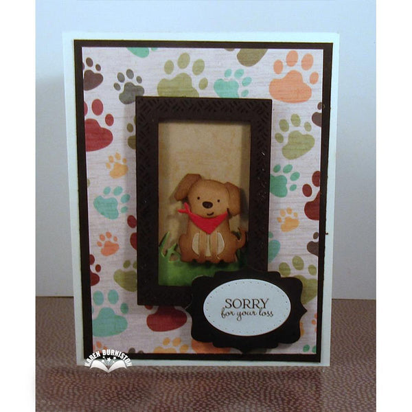 Karen Burniston Clear Stamps Rainbow Greetings