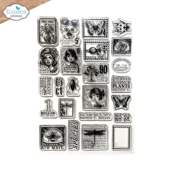Elizabeth Crafts Clear Stamps Postage Stamps 3