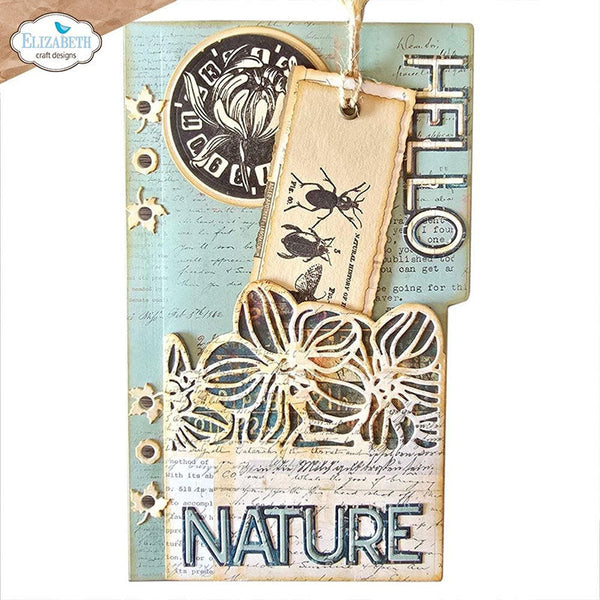 Elizabeth Crafts Clear Stamps Wildflower