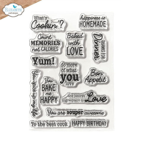 Elizabeth Crafts Clear Stamps In the Kitchen