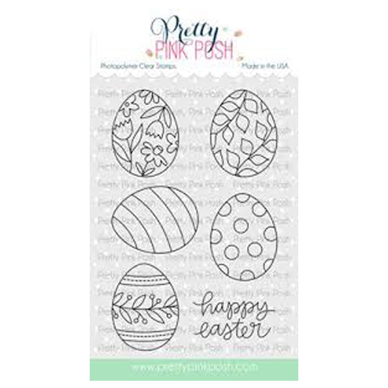 Pretty Pink Posh Dies Easter Eggs