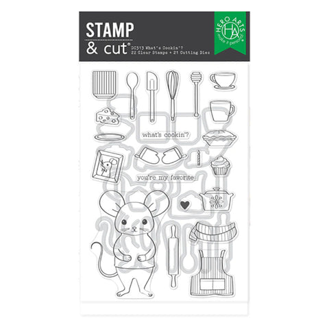 Hero Arts Stamps & Dies Whats Cookin'?