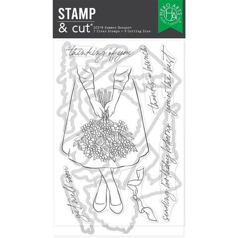 Hero Arts Stamps & Dies Summer Bouquet