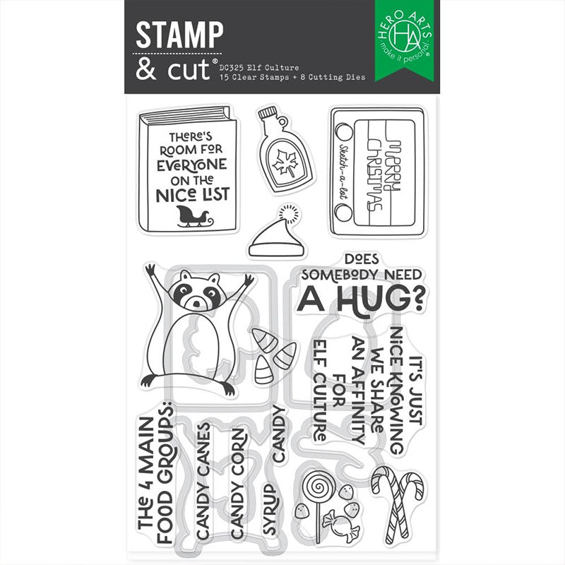 Hero Arts Stamps & Dies Elf Culture