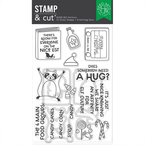 Hero Arts Stamps & Dies Elf Culture