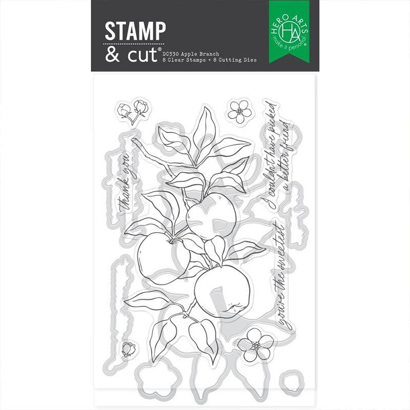Hero Arts Stamps & Dies Apple Branch