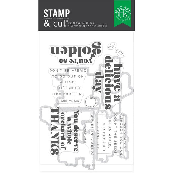 Hero Arts Stamps & Dies You're Golden