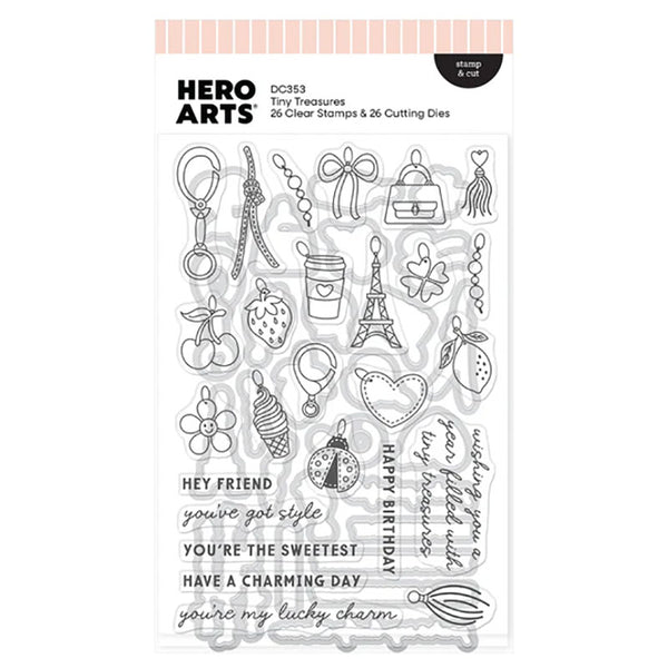 Hero Arts Stamps & Dies Tiny Treasures