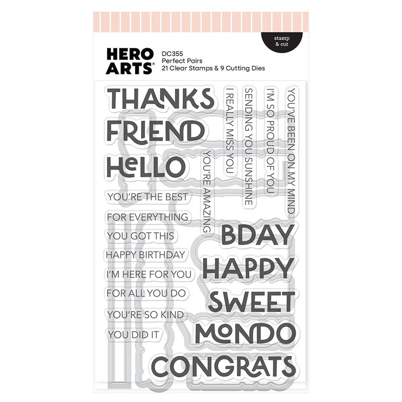Hero Arts Stamps & Dies Perfect Pairs