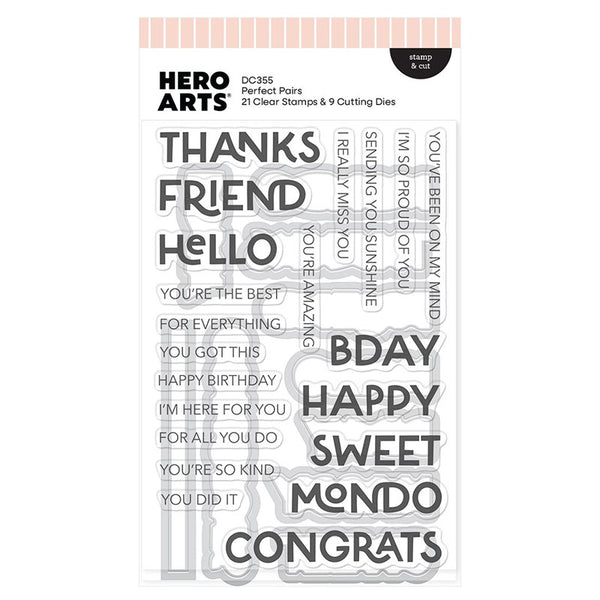 Hero Arts Stamps & Dies Perfect Pairs