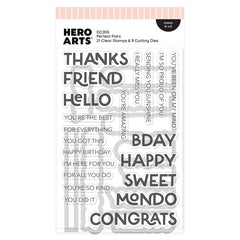 Hero Arts Stamps & Dies Perfect Pairs
