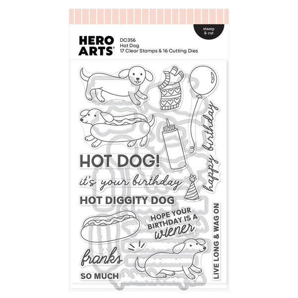 Hero Arts Stamps & Dies Hot Dog