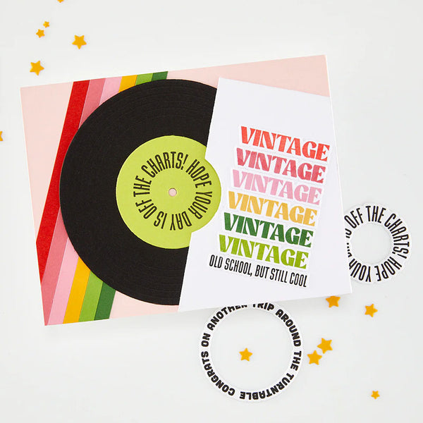 Hero Arts 4pc Vintage Vinyl Bundle