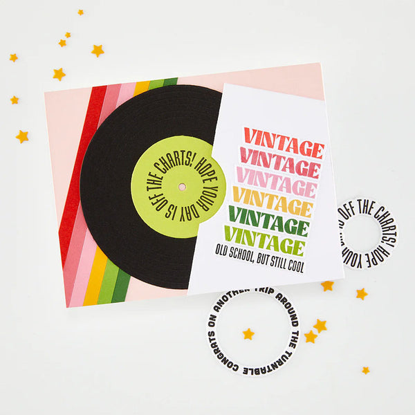 Hero Arts Stamps & Dies Vintage Vinyl