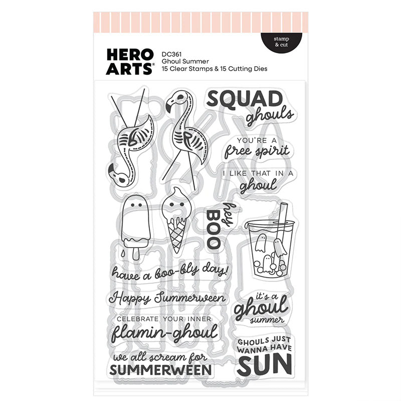 Hero Arts Stamps & Dies Ghoul Summer