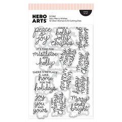 Hero Arts Stamps & Dies Very Merry Wishes
