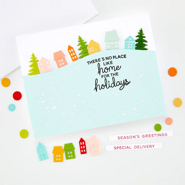 Hero Arts Stamps & Dies Very Merry Wishes