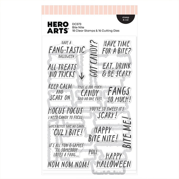Hero Arts Stamps & Dies Bite Nite