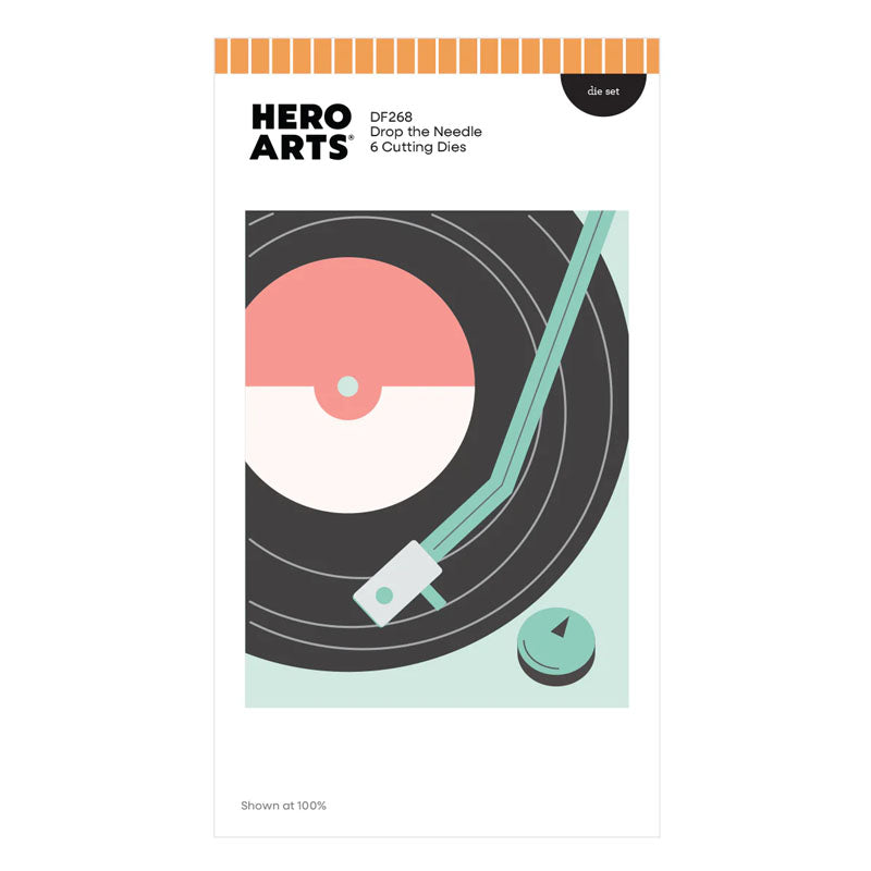 Hero Arts Dies Drop The Needle