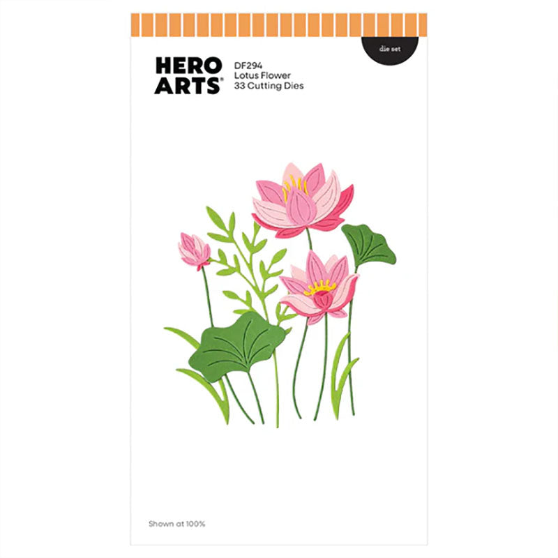 Hero Arts Dies Lotus Flower