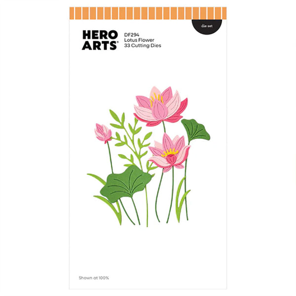 Hero Arts Dies Lotus Flower