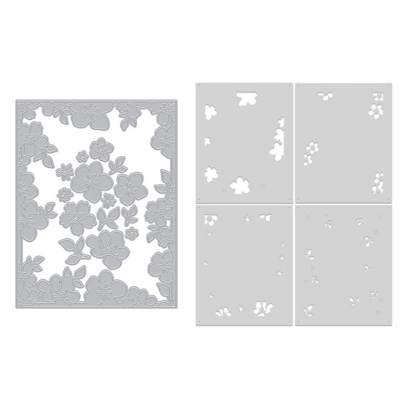 Hero Arts Dies & Stencil Floral Frame