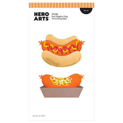 Hero Arts Dies Hot Diggity Dog