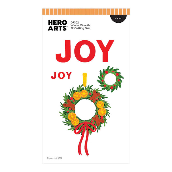 Hero Arts Dies Winter Wreath