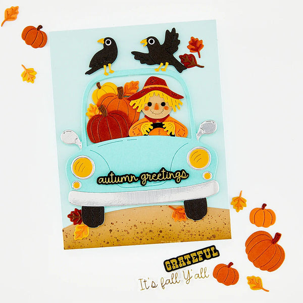 Hero Arts Dies Beep Beep Leaf Peeper