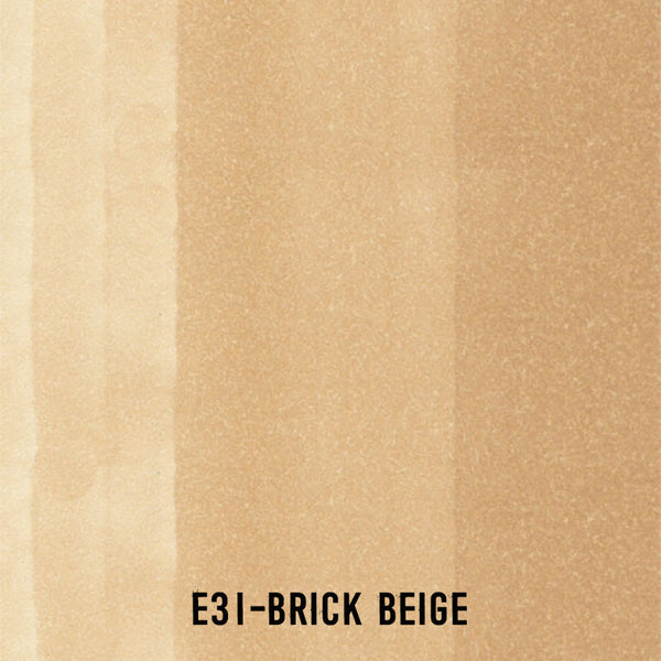 COPIC Wide Marker E31-W Brick Beige