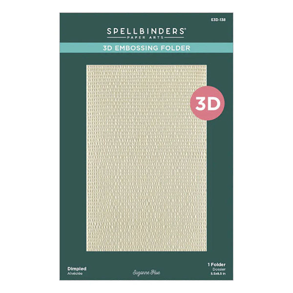 Spellbinders Embossing Folder Dimpled