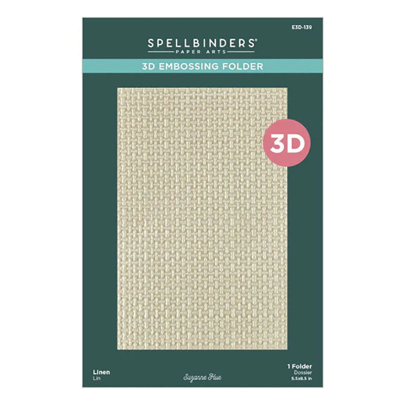 Spellbinders Embossing Folder Linen