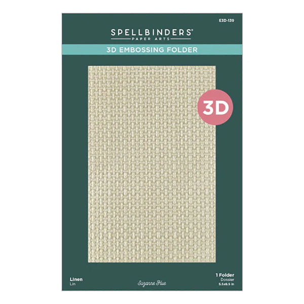 Spellbinders Embossing Folder Linen