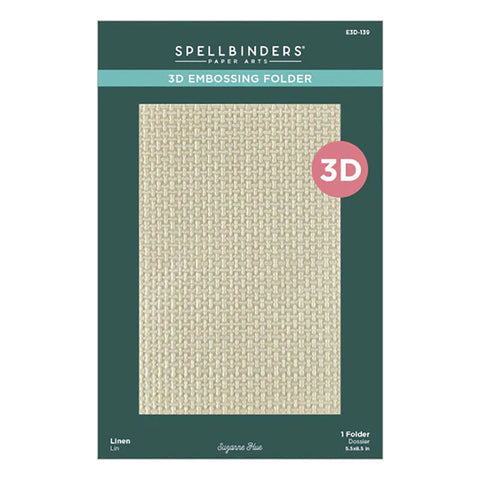 Spellbinders Embossing Folder Linen