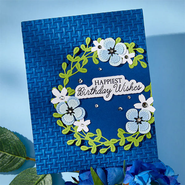 Spellbinders Embossing Folder Linen
