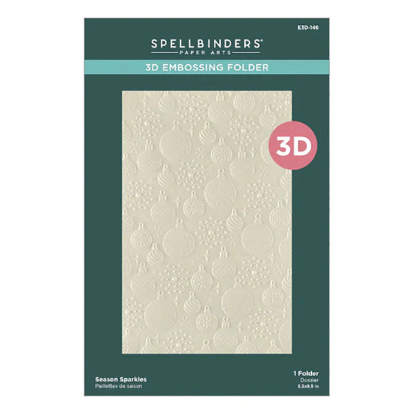 Spellbinders Embossing Folder Season Sparkles