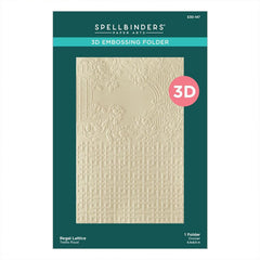 Spellbinders Embossing Folder Regal Lattice