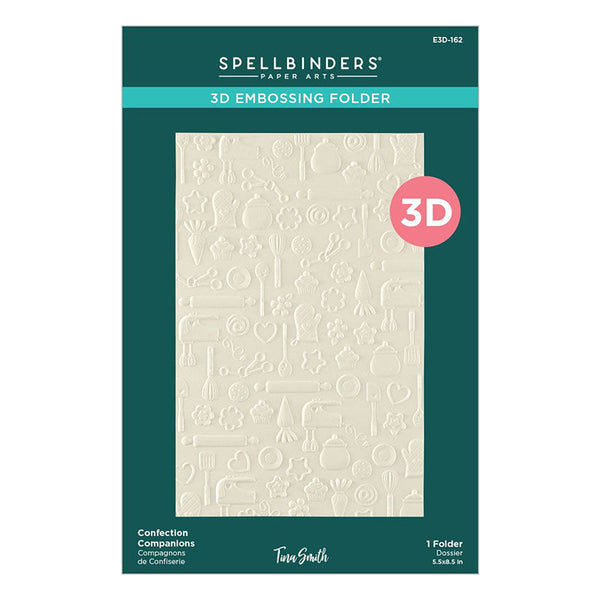 Spellbinders Embossing Folder Confection Companions