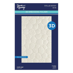 Simon Hurley Embossing Folder Ornate Eggs